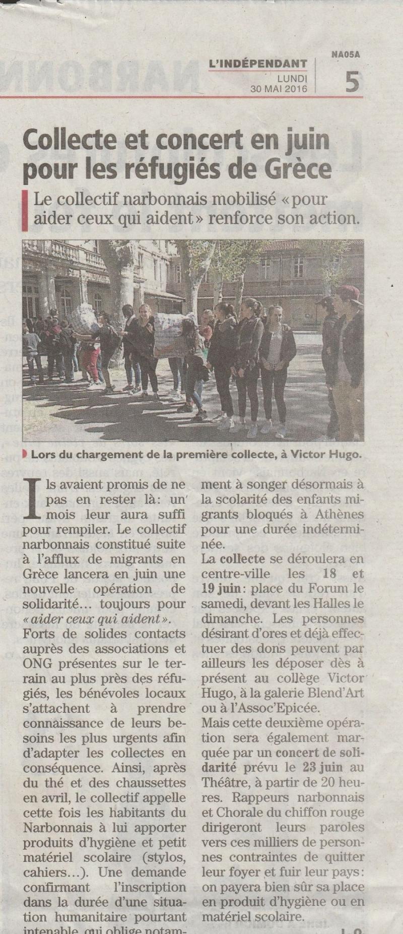 Article de presse : <span>Narbonne: Aider ceux qui aident</span>
